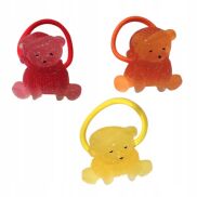 GUMKI DO WŁOSÓW DZIECIĘCE 3 SZTUKI MISIE (0881-7 AS) - 4