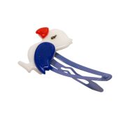 PYKI / SPINKI DO WŁOSÓW DZIECIĘCE Z OZDOBAMI- PTAKAMI 4 SZTUKI (1011 SA) - 2