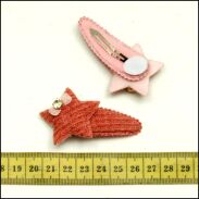 PYKI / SPINKI DO WŁOSÓW DZIECIĘCE  Z OZDOBAMI 4 SZTUKI (0181-52) - 2