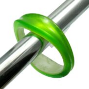 BRANSOLETKI PLASTIKOWE ZIELONE 2 SZTUKI                                                                    (5659-1 SAM) - 3