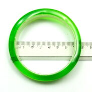 BRANSOLETKI PLASTIKOWE ZIELONE 2 SZTUKI                                                                    (5659-1 SAM) - 4