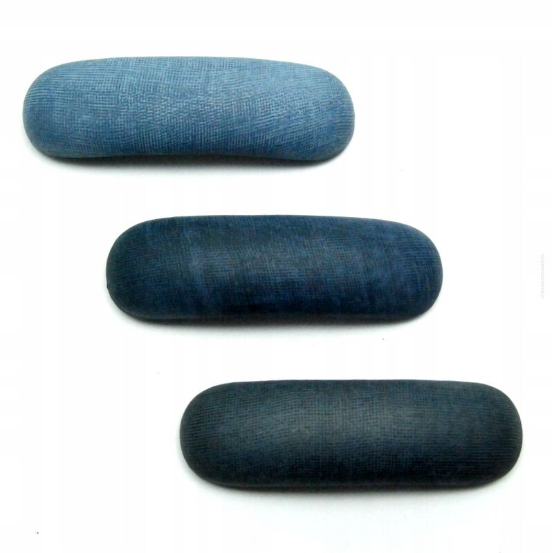 KLAMRY / AUTOMATY DO WŁOSÓW NIEBIESKIE 3 SZTUKI                           (KLD-141 SAH)