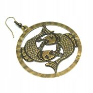 KOLCZYKI METALOWE WISZĄCE                            (0611-817 SA) - 4