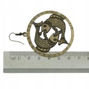 KOLCZYKI METALOWE WISZĄCE                            (0611-817 SA) - 3