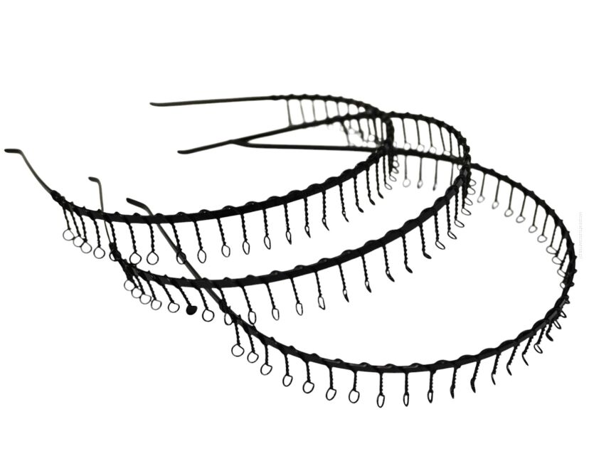 OPASKI METALOWE CZARNE 4 SZTUKI                                             (0176-03 SH)