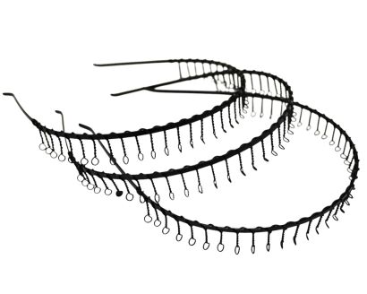 OPASKI METALOWE CZARNE 4 SZTUKI                                             (0176-03 SH)