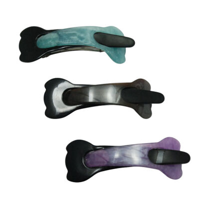 KLAMRY / AUTOMATY DO WŁOSÓW KOLOROWE 3 SZTUKI                                                                      (6029-1 SAM)