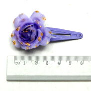 PYKI / SPINKI DO WŁOSÓW DZIECIĘCE KWIATKI 12 SZTUK (0172-62) - 3