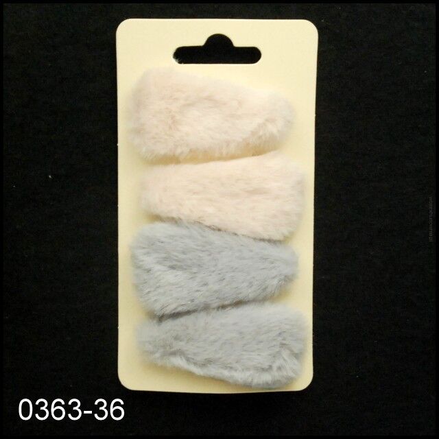 SPINKI / PYKI PLUSZOWE  4 SZTUKI                                                                           (0363-36)