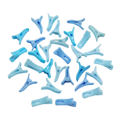 SPINKI / PELIKANY DO WŁOSÓW MINI NIEBIESKIE 60 SZTUK                             (PEM-7 SAH)