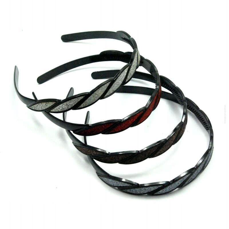 OPASKI DO WŁOSÓW OZDOBNE 4 SZTUKI                                                       (6282 SAM)