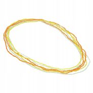 KOMPLET / NASZYJNIK Z 3 OZDOBNYCH DŁUGICH KRALIKÓW                                      (0612-1021 SAHG) - 2