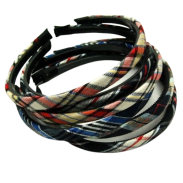 OPASKI DO WŁOSÓW TYPU BURBERRY 12 SZTUK                                                                                                (0193-63 SAM) - 2