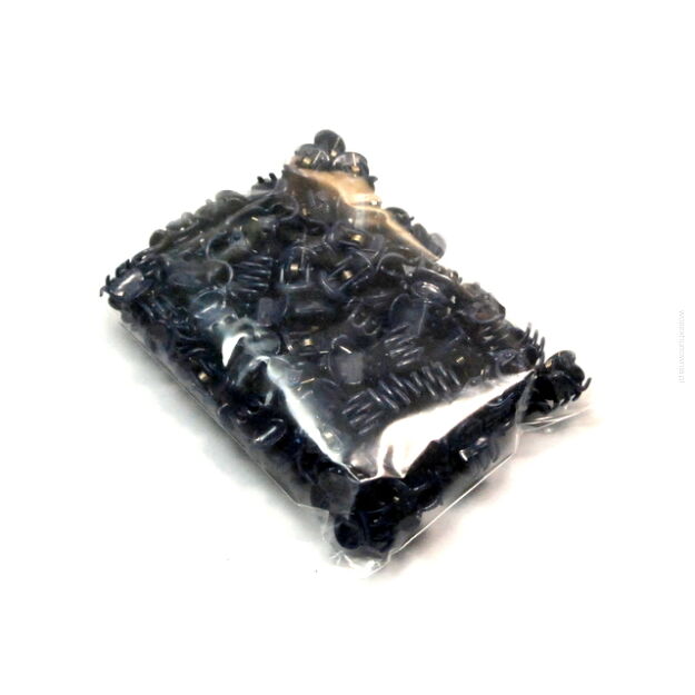 SZCZĘKI / KRABIKI MINI GRANATOWE (100 SZTUK)                                                        0146-502