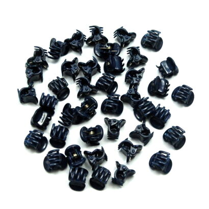 SZCZĘKI / KRABIKI MINI GRANATOWE (100 SZTUK)                                                        0146-502