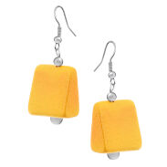 KOMPLET BIZUTERII DREWNIANY KORALE + KOLCZYKI                                                                                 0642-1006 - 2