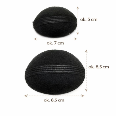 WYPEŁNIACZ CZARNY "PODUSZKA" 2 SZTUKI                                    (0016-03)