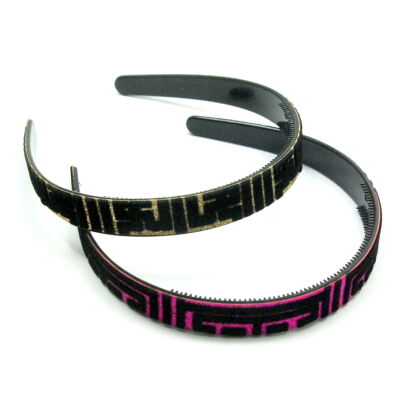 OPASKI DO WŁOSÓW W GEOMETRYCZNE WZORY 6 SZTUK                                                                          (8554 SAH)