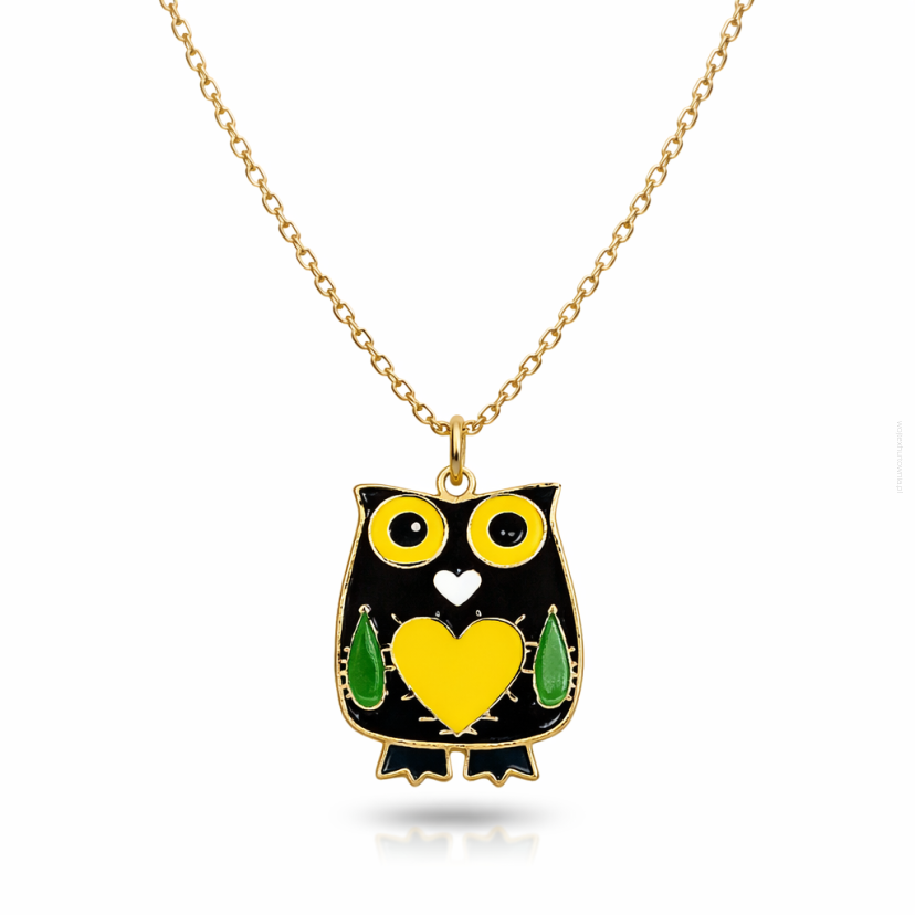 WISIOREK / NASZYJNIK SOWA 0676-95 AS