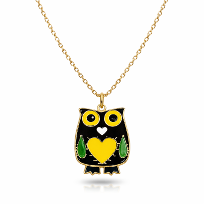 WISIOREK / NASZYJNIK SOWA 0676-95 AS