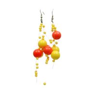 KOMPLET BIŻUTERII Z ŻYŁKI (WISIOREK + KOLCZYKI)                                                 0643-502 - 4