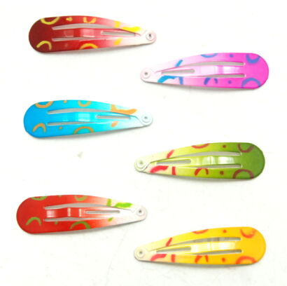 PYKI / SPINKI DO WŁOSÓW DZIECIĘCE MAŁE WIELOKOLOROWE 12 SZTUK (0460 S)