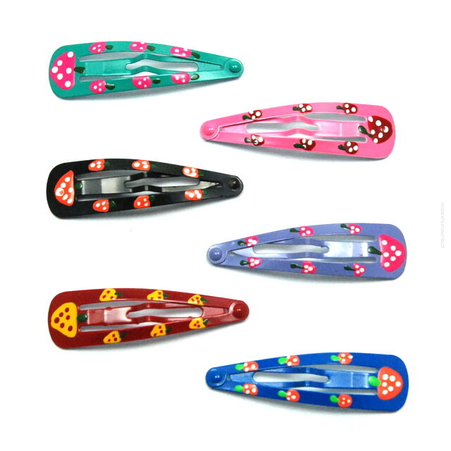 PYKI / SPINKI DO WŁOSÓW DZIECIĘCE KOLOROWE 12 SZTUK (4773 S)