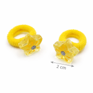 GUMKI DO WŁOSÓW DZIECIĘCE GWIAZDKI 12 SZTUK (0194-29 SAMH) - 4