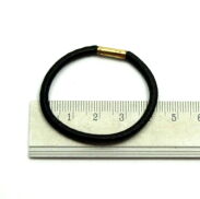 GUMKI DO WŁOSÓW CIENKIE KOLOROWE Z BLASZKĄ (100 SZTUK) R3 MIX/1 - 4