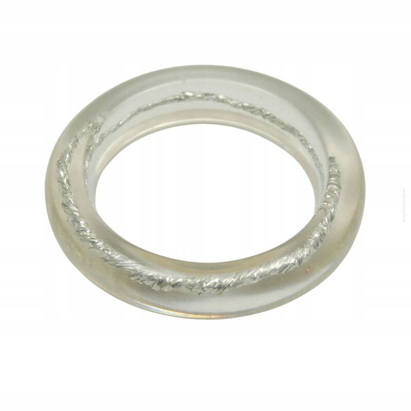 BRANSOLETKA PRZEZROCZYSTA OZDOBNA                                                                (3145-1 SAH)