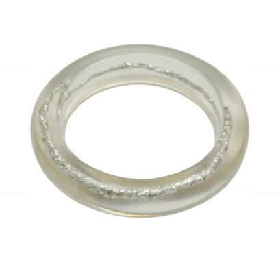 BRANSOLETKA PRZEZROCZYSTA OZDOBNA                                                                (3145-1 SAH)