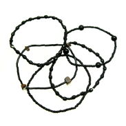 BRANSOLETKI Z KORALIKAMI NA GUMCE – WIELOKOLOROWE                                               (BRGU-12) - 2