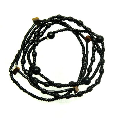 BRANSOLETKI Z KORALIKAMI NA GUMCE – WIELOKOLOROWE                                               (BRGU-12)