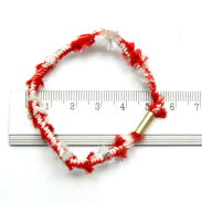 GUMKI DO WŁOSÓW OZDOBNE Z ŁĄCZENIAMI 18 SZTUK                                                  (3H538 SAH) - 3