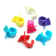 SPINKI DO WŁOSÓW DZIECIĘCE Z MOTYLKAMI 50 SZTUK                                                         (SPDZ SAM) - 3