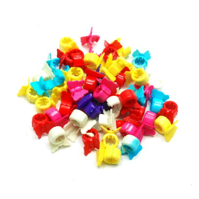 SPINKI DO WŁOSÓW DZIECIĘCE Z MOTYLKAMI 50 SZTUK                                                         (SPDZ SAM)