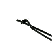 ZAPINKI/WSUWKI IZA DO WŁOSÓW CZARNE NA HACZYK 20 SZTUK                                        (ZO/20) - 3