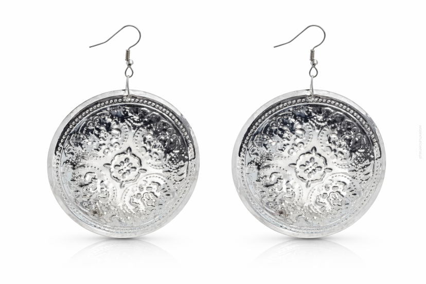 KOLCZYKI OKRĄGŁE WISZĄCE 