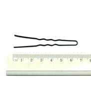 KOKÓWKA FRYZJERSKA CZARNA KARBOWANA 6.5 CM 500 SZTUK           (B265/500) - 2