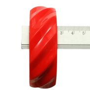 BRANSOLETKI PLASTIKOWE KOLOROWE SZEROKIE 6 SZTUK                                                                       (2596 SAM) - 2