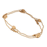 KORALE / NASZYJNIK W KOLORZE ZŁOTYM                                                       (0611-1040) - 2