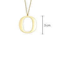 NASZYJNIK Z LITERKĄ 