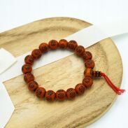 BRANSOLETKI DREWNIANE NIEROZPINANE (3 SZTUKI)                                0617-118 - 3