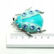 BROSZKA NIEBIESKA BIEDRONKA                                                                           0615-6 - 3