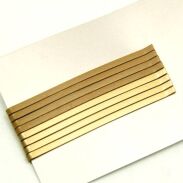 WSUWKA ZŁOTA PROSTA SZEROKA 7 cm  (8 SZTUK)                                                              WS 027 027 MAT 8 - 2