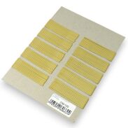 WSUWKA BEŻOWA KARBOWANA BEZ KULKI 6 CM 100 SZTUK (236/100) - 3