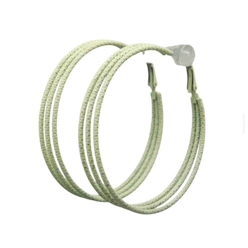 KOLCZYKI  METALOWE KOŁA                                                         (5759 SAH)