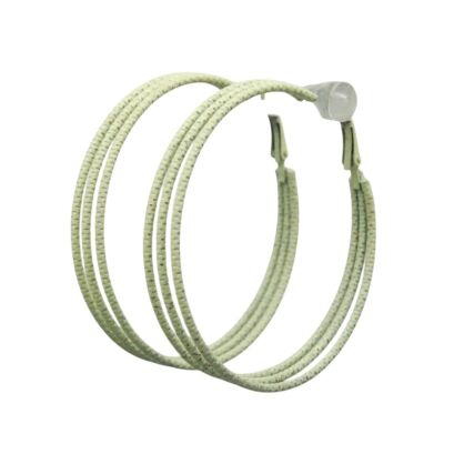 KOLCZYKI  METALOWE KOŁA                                                         (5759 SAH)