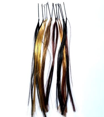 SYNTETYCZNE WŁOSY NA WSUWCE 12 SZTUK (0172/D)