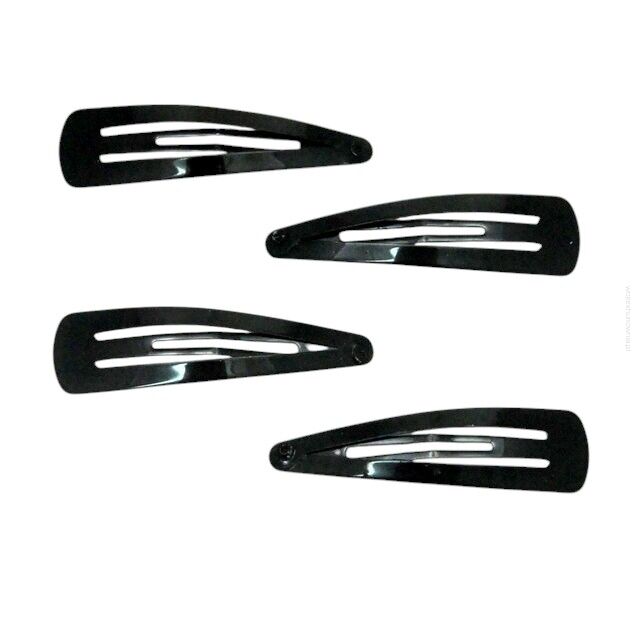 PYKI CZARNE METALOWE 10 SZTUK   (0675 SA)